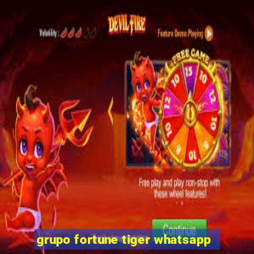 grupo fortune tiger whatsapp